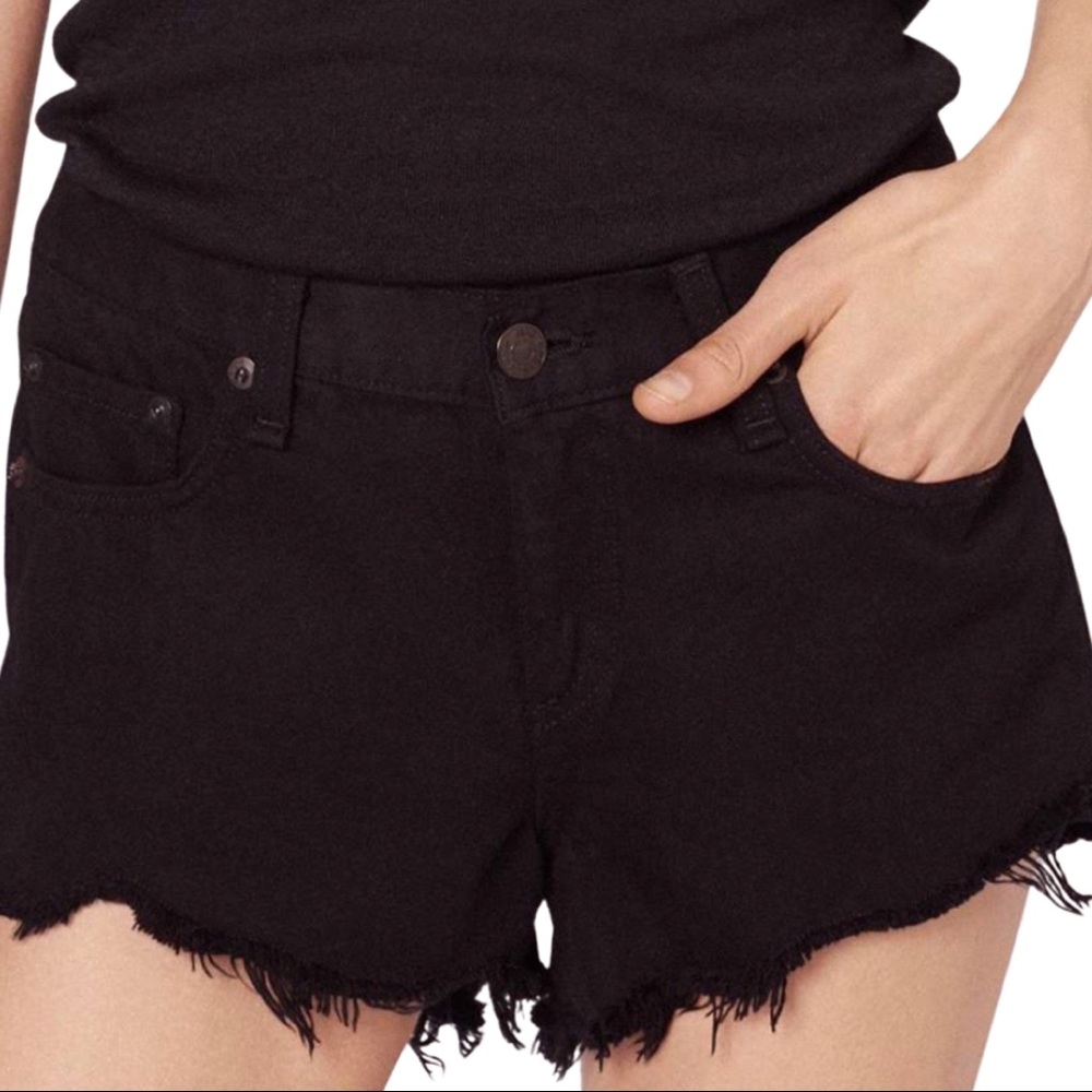 rag & bone Jean cutoff black Shorts - Size 26